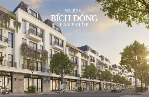  BÁN LIỀN KỀ BÍCH ĐỘNG LAKESIDE – 114M² – MT 6M – ĐƯỜNG 19M – KHU TIỆN ÍCH LÕI